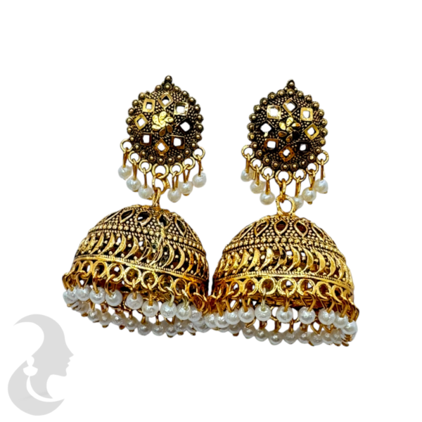 Fashion Big Jhumkas, Product Code: V-1348