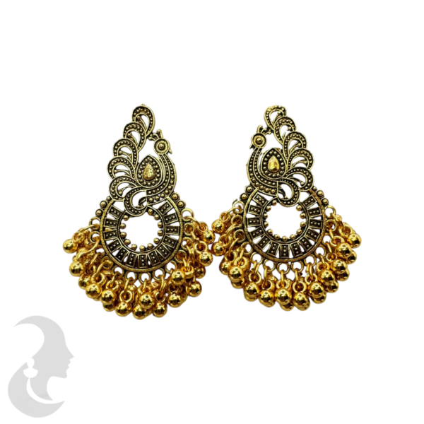 Fashion Earring- Peacock Design, Product Code: V-1377