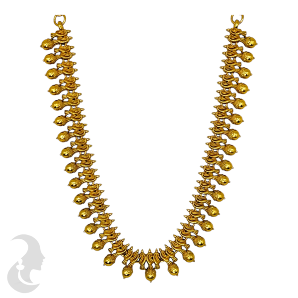 Necklace- Unique Design- Studs, Product Code: V-1619 - Image 2