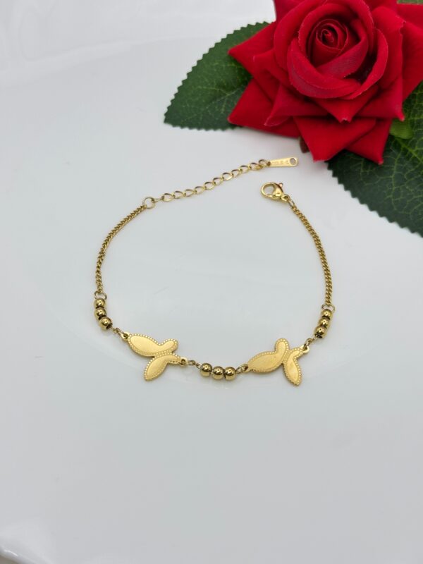 Stainless Steel Butterfly Chain Bracelet, Product Code: D-5026