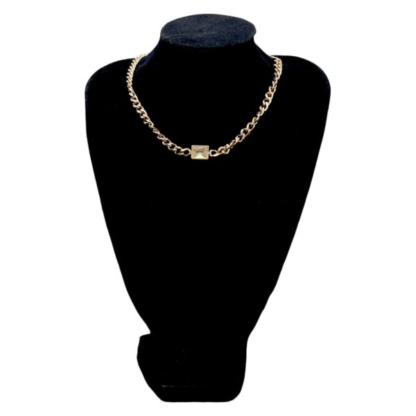 Stainless Steel Chain Link Necklace, Product Code: D-5201 - Image 2